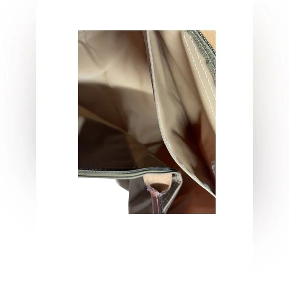 NWOT ⭐️ Longchamp ⭐️ Le Pliage Original Nylon Top Handle Bag – Khaki | Brand New - Picture 11 of 12